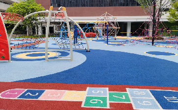 幼兒園塑膠跑道、EPDM塑膠地面