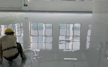 漢莎技術(shù)飛機維修廠白色環(huán)氧地坪漆