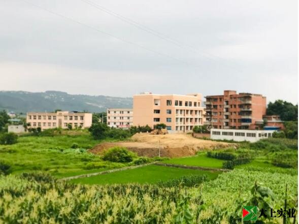 運動場建設(shè)工地全景