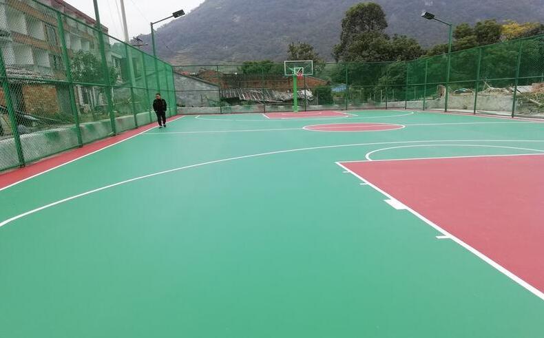 丙烯酸籃球場