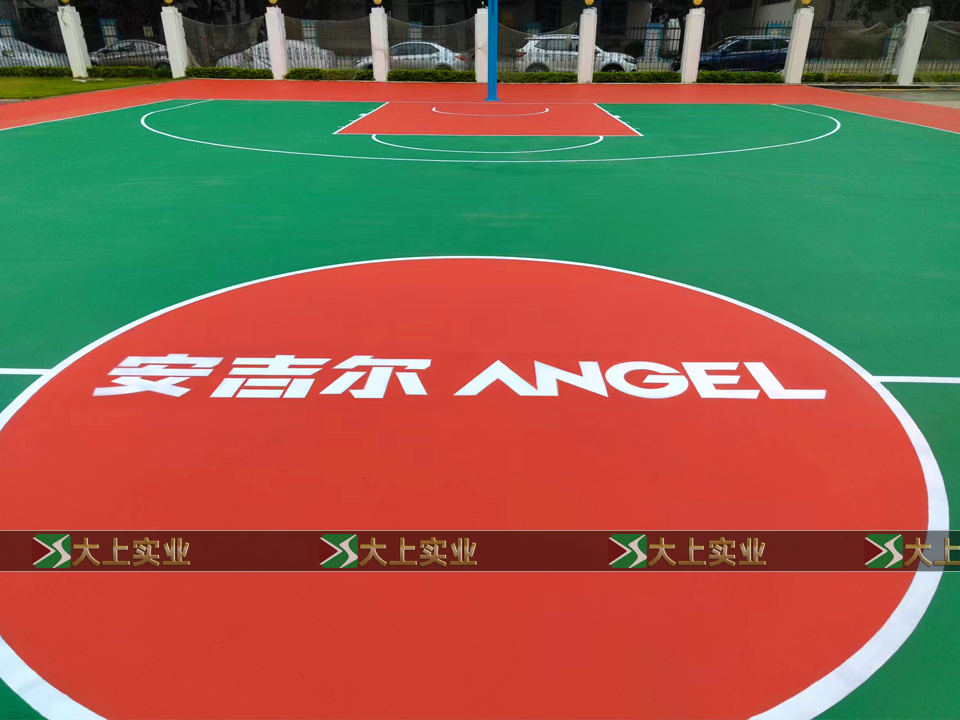 安吉爾籃球場(chǎng)工程