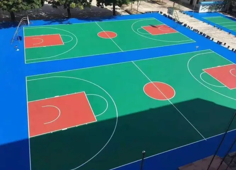 塑膠籃球場